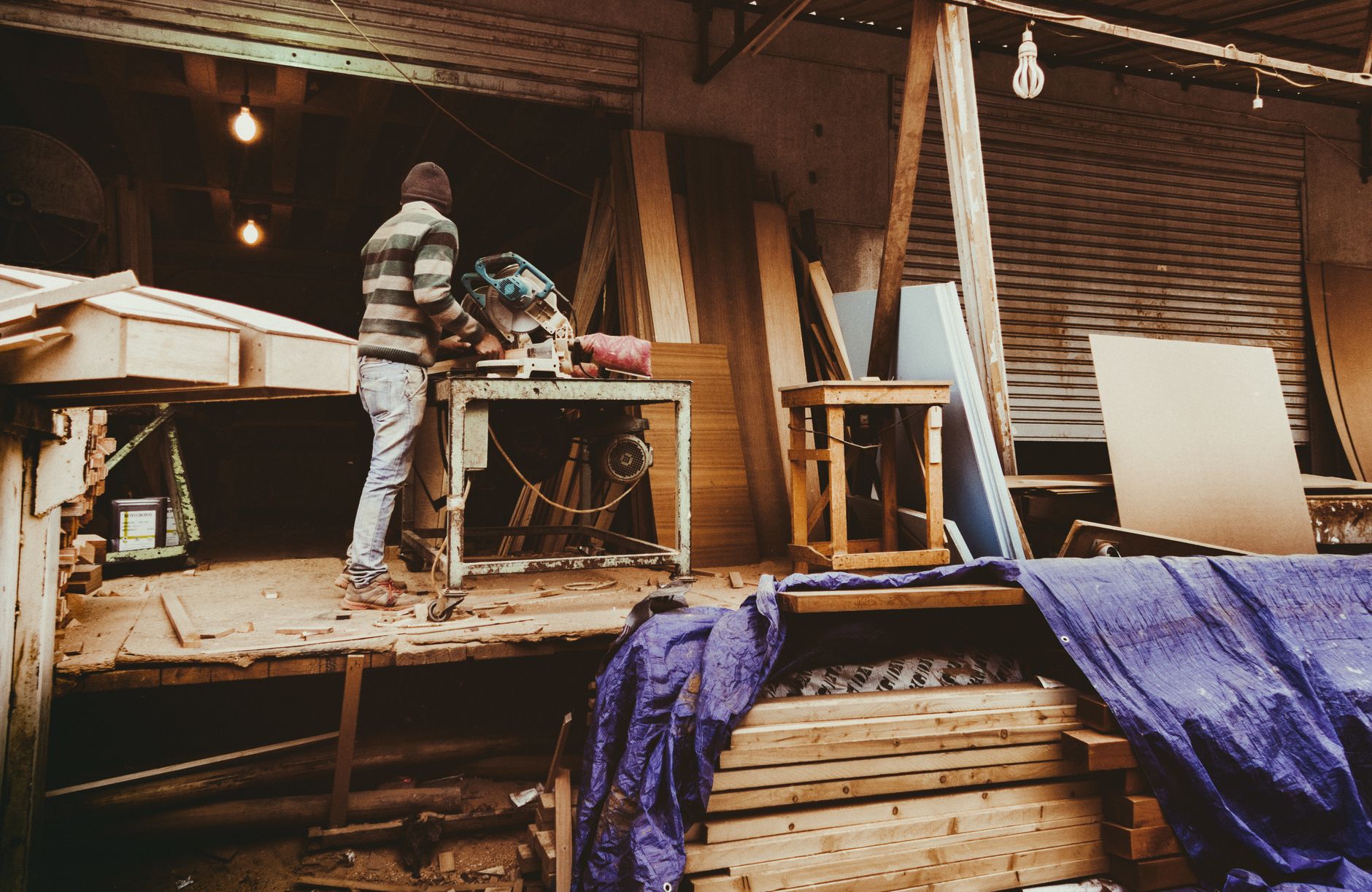 Chantier menuiserie